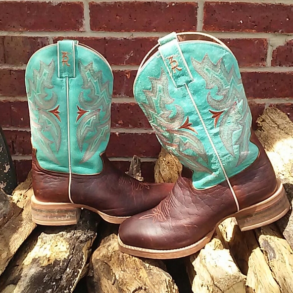 Tony Lana Chisel Toe Cowboy Boots - Picture 7 of 8